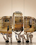 A-1 Music Golden Hammered Imported Snare Drum with Bag, Tuning Key & Sticks
