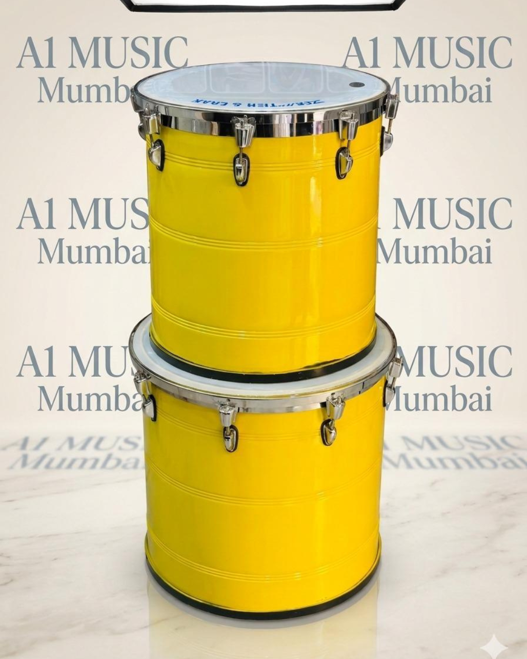 A-1 Music Aluminium Conset Drum Set with SS Stand, Bag & Sticks