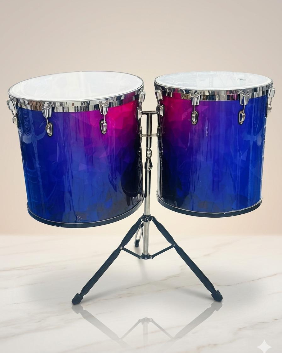 A-1 Music Aluminium Conset Drum Set with SS Stand, Bag & Sticks