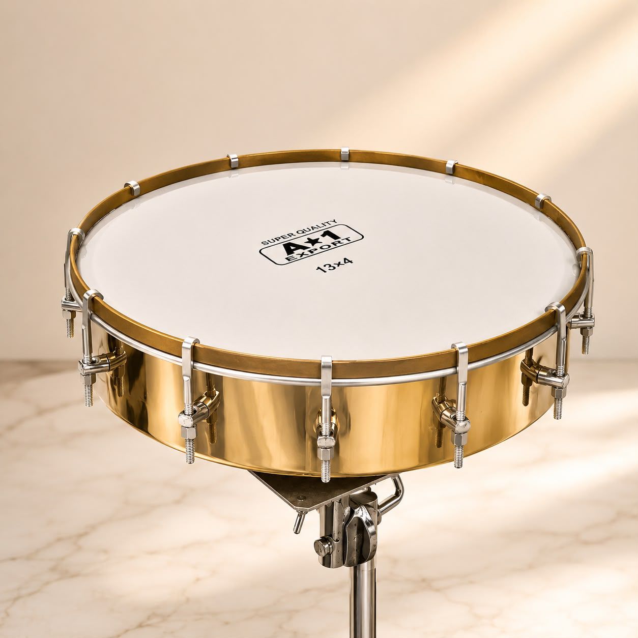 A-1 Music Steel & Copper Plated Tasha Drum